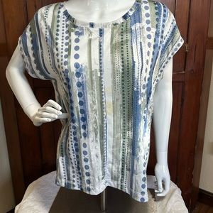 Christopher & Banks Striped Top, size P/XL